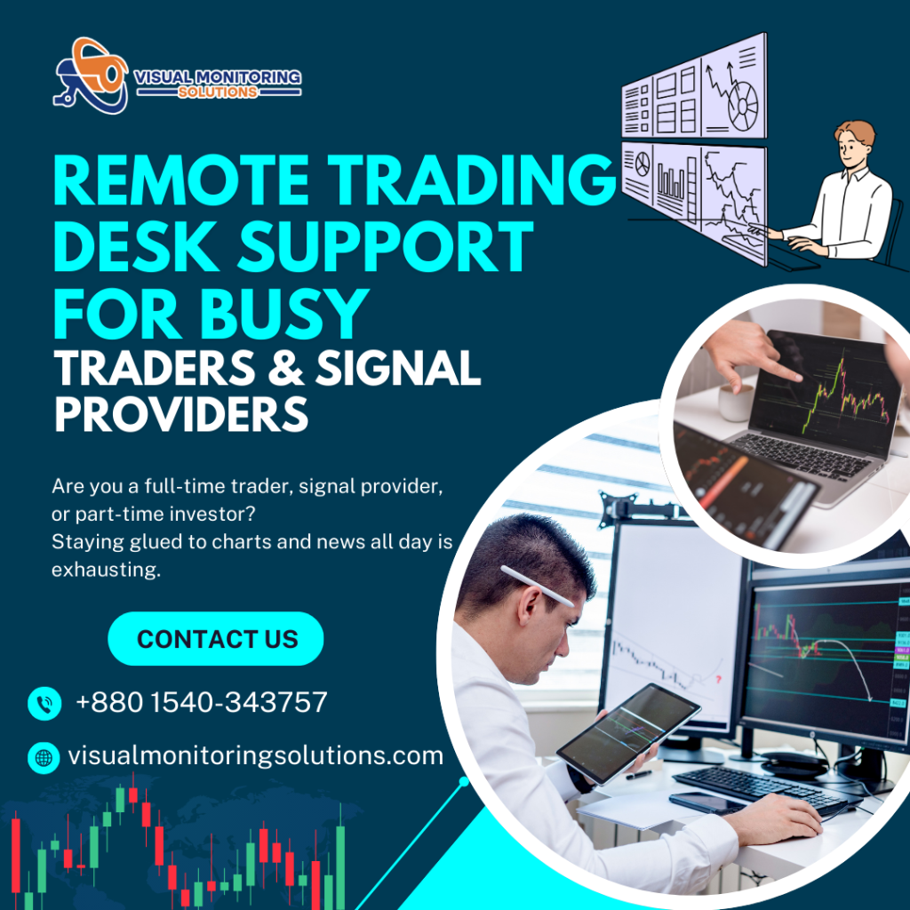 Are you a full-time trader, signal provider, or part-time investor? I offer professional Virtual Trading Assistant services to help you stay focused and maximize your performance — without missing key opportunities.