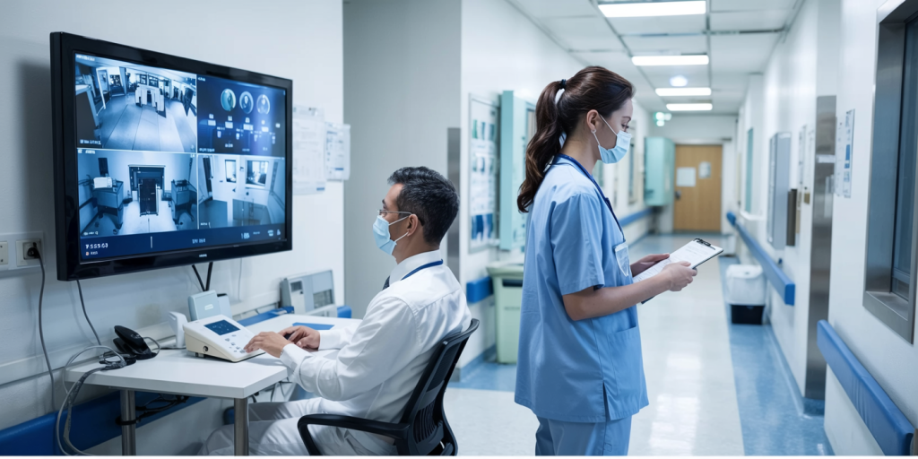 Hopital CCtv Monitoring Visual Montioring Solutions